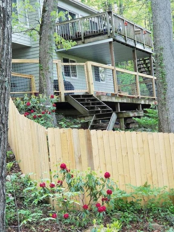 Treehouse Cathedral In Blue Ridge Mountains, Nc Villa Burnsville Exterior photo
